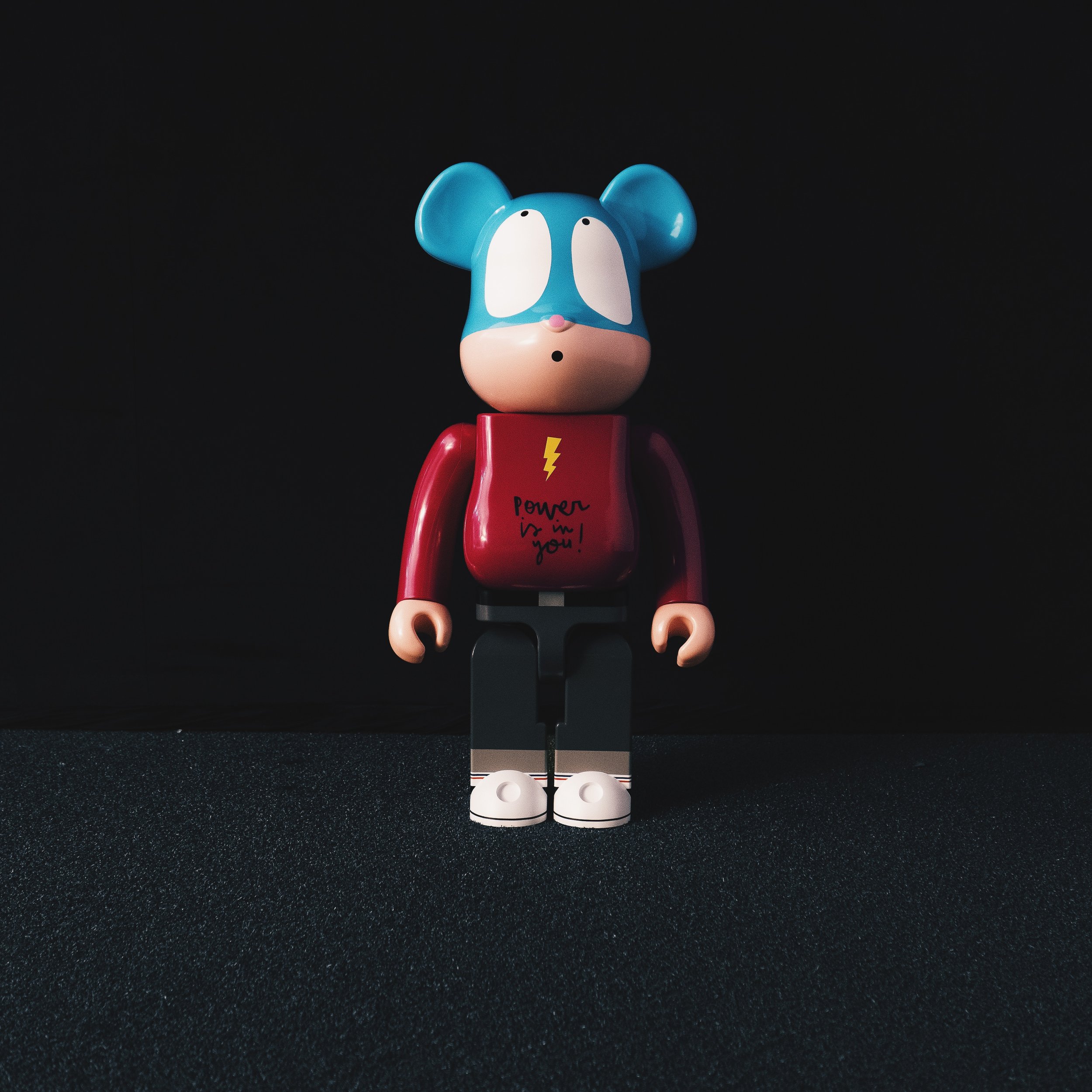 EDGAR PLANS x BLACKRAINBOW - 1000% BE@RBRICK by MEDICOM TOY
